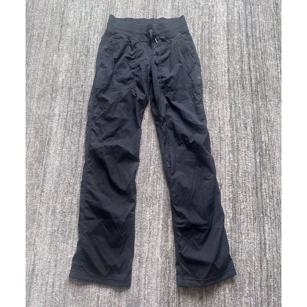 Lululemon Dance Studio Pants Black 4 full length